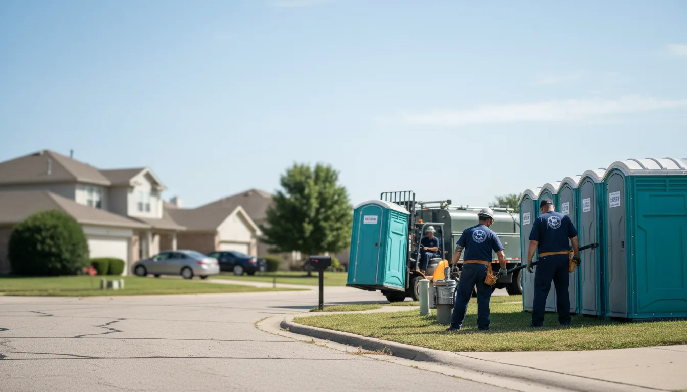 Porta Potty Rental in Liberty, KS near me